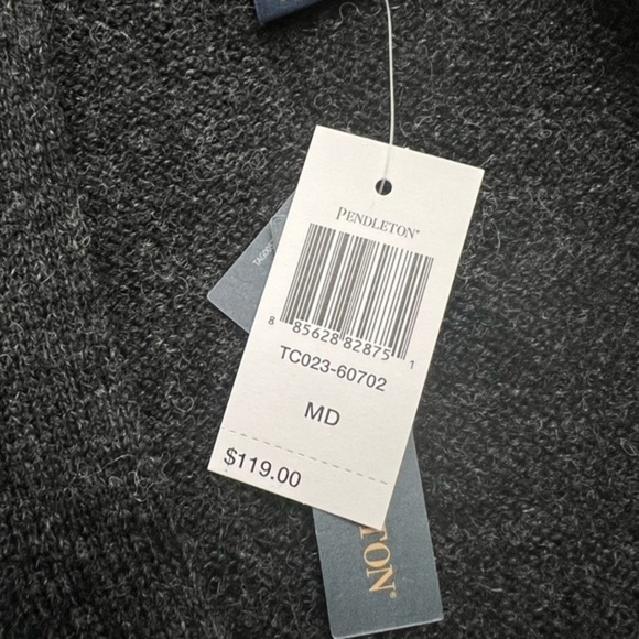 Pendelton Washable Wool Old Fashion Grandpa Cardigan - Picture 14 of 16